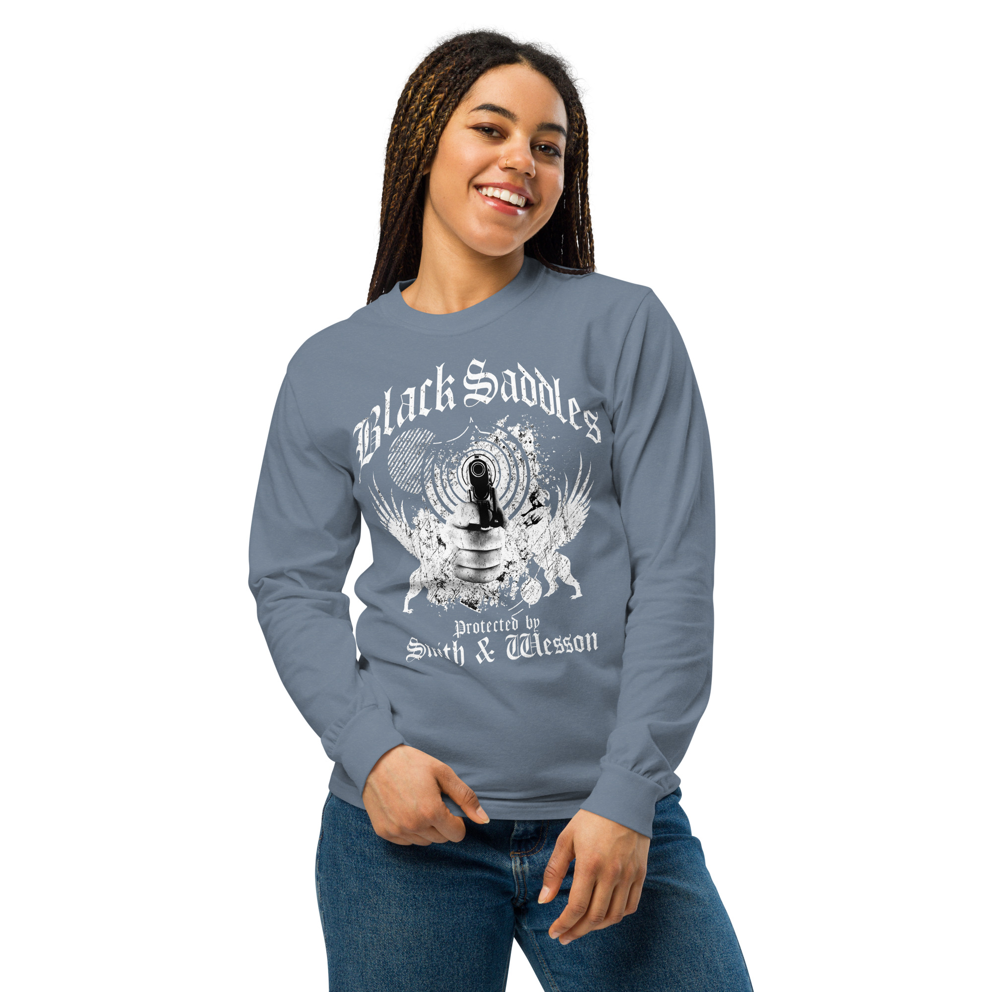 Protected by Smith & Wesson - Long Sleeve - Image 4