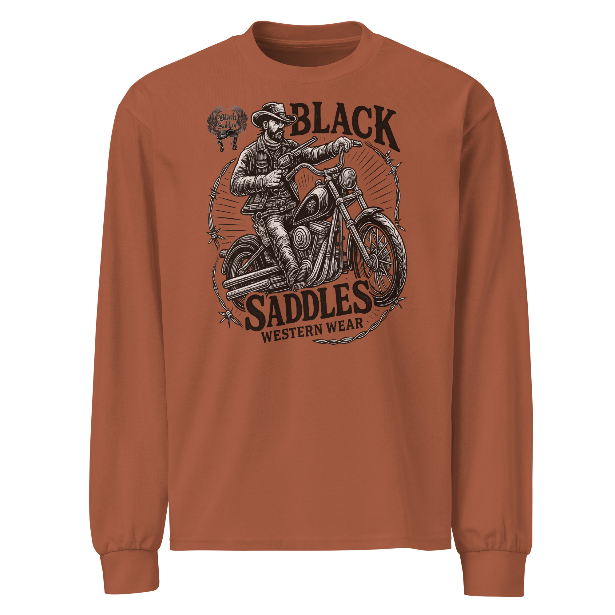 Iron Horse Cowboy - Long Sleeve - Image 2