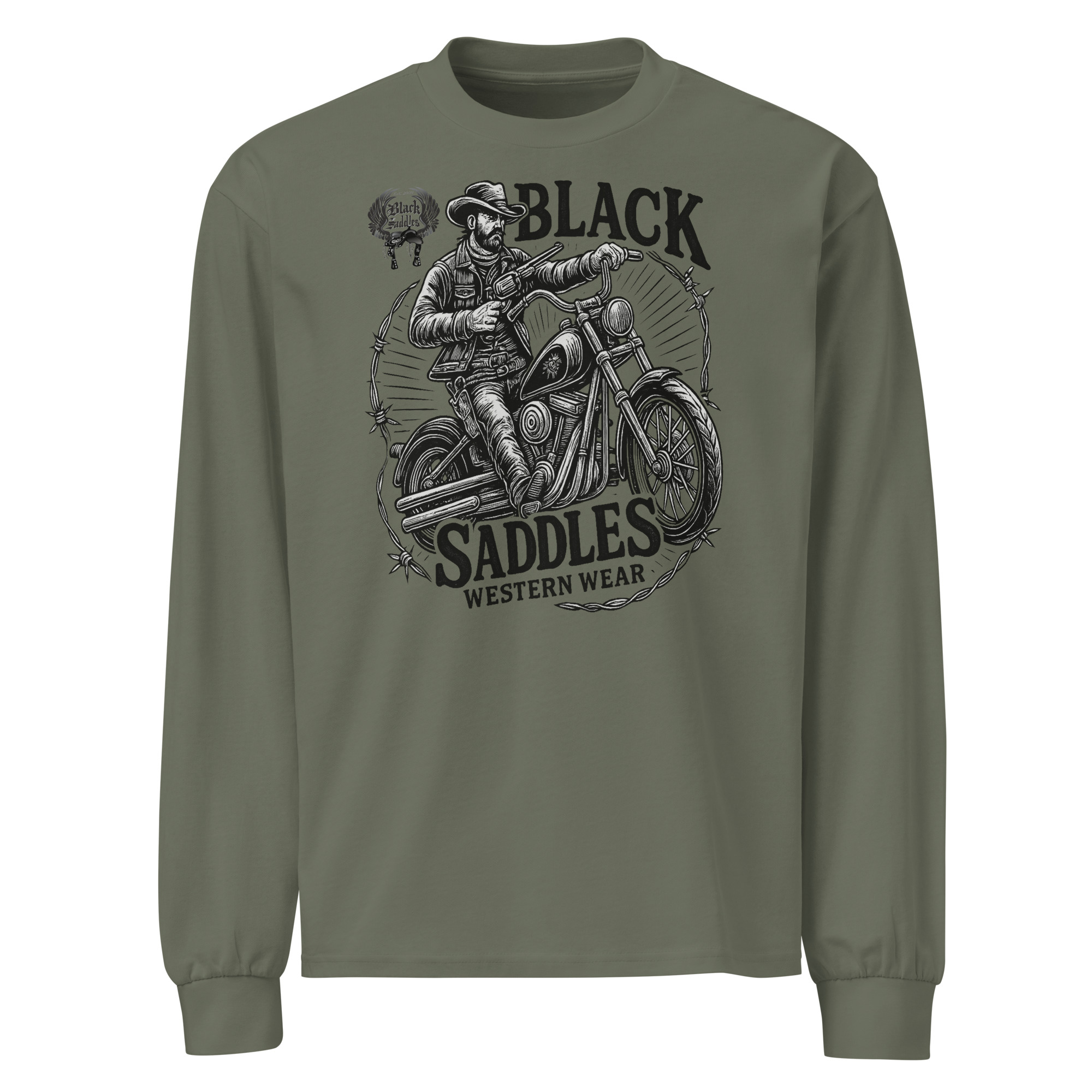 Iron Horse Cowboy - Long Sleeve - Image 3