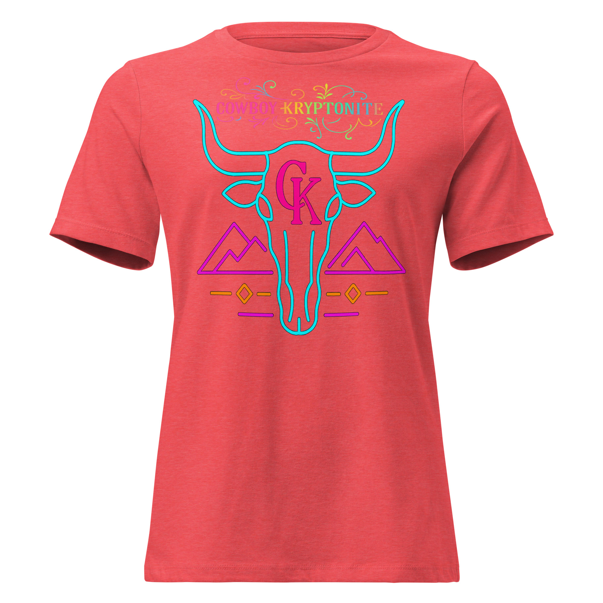 Neon Longhorn - Lady's Tee ✨ - Image 3