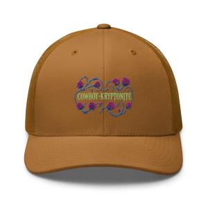Neon Roses Trucker Hat