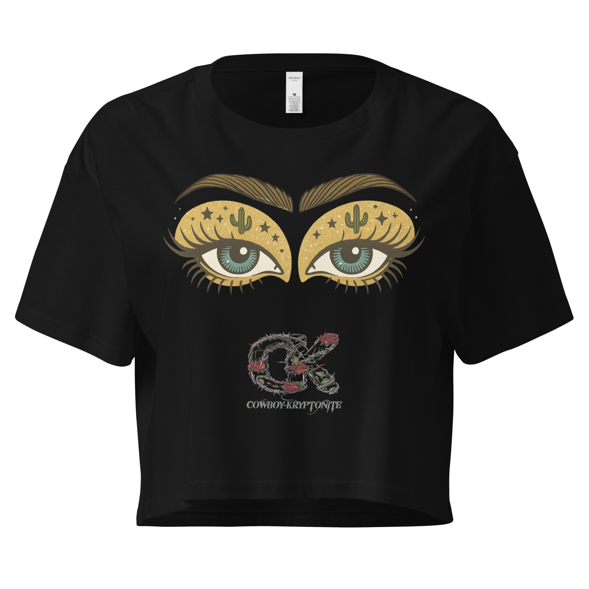 Cactus Eyes – Crop Top - Image 4