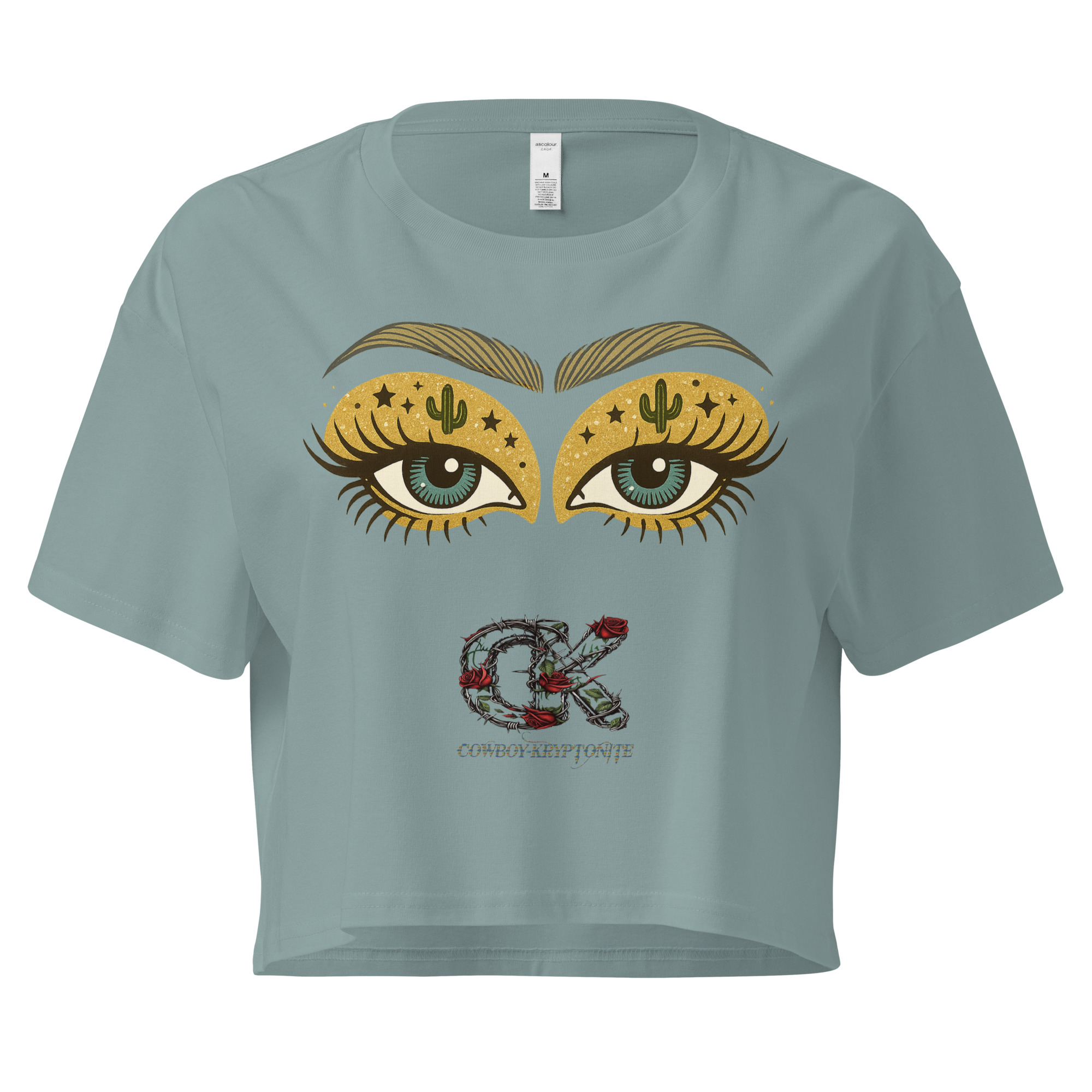 Cactus Eyes – Crop Top - Image 8