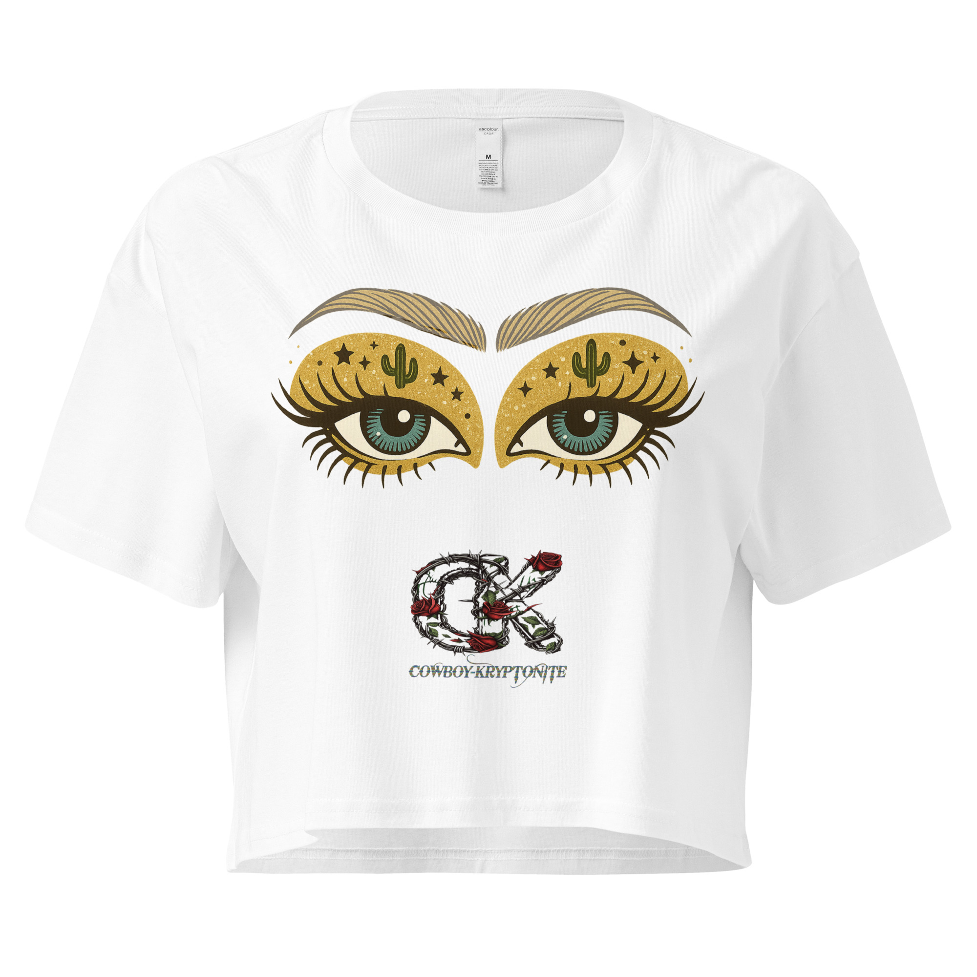 Cactus Eyes – Crop Top - Image 28